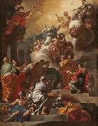 Francesco Solimena, LAssomption et le Couronnement de la Vierge